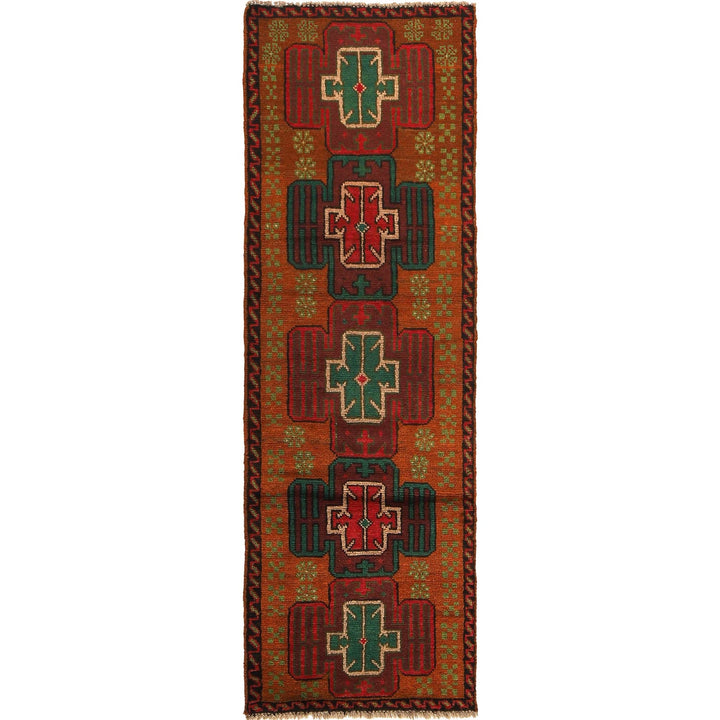 Traditional Handwoven Baluch Runner 2' 2" x 6' 7" - No. AL68260