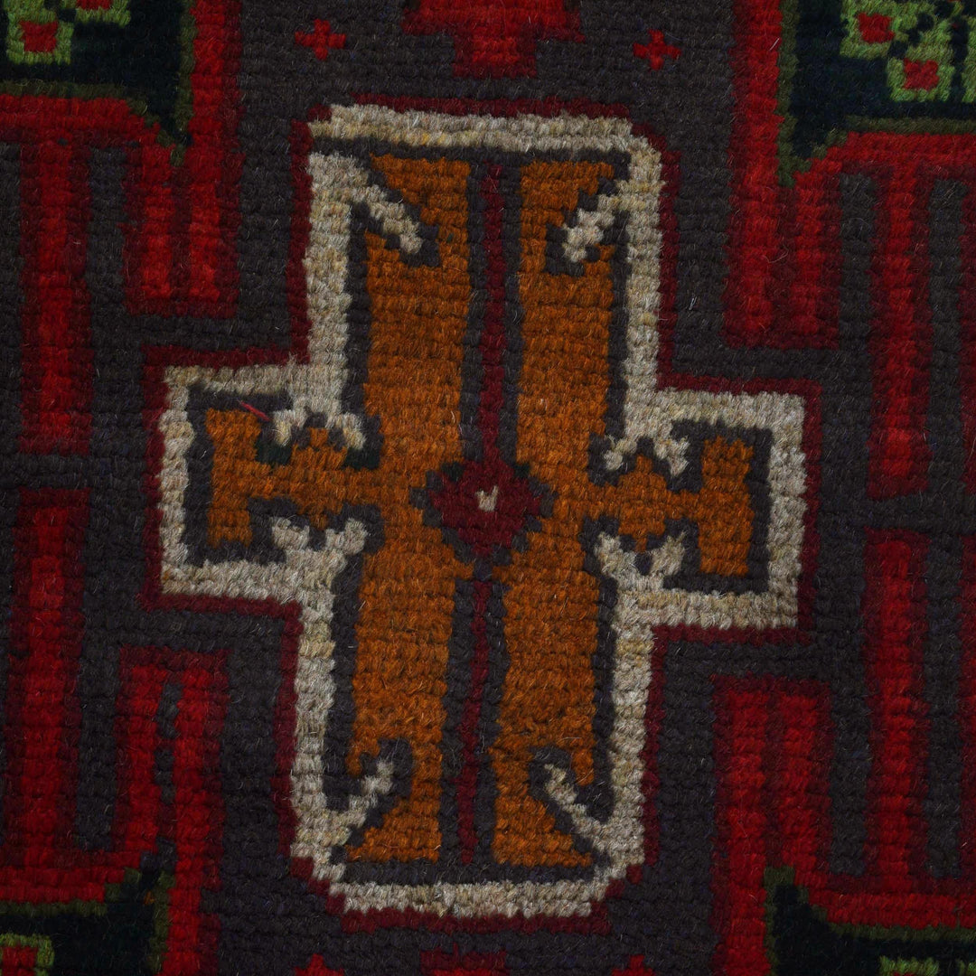Traditional Handwoven Baluch Runner 2' 1" x 6' 7" - No. AL28847