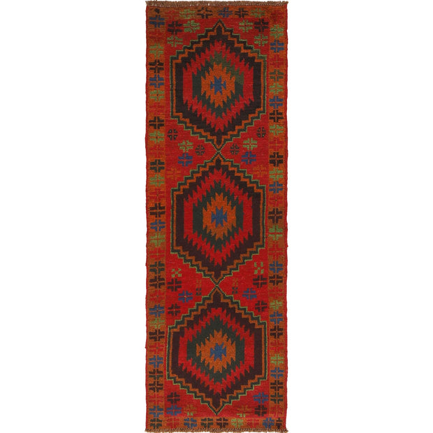 Traditional Handwoven Baluch Runner 1' 12" x 6' 5" - No. AL29738