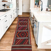 Handmade Flatweave Kilim Runner 2' 0" x 7' 0" - No. AL75798