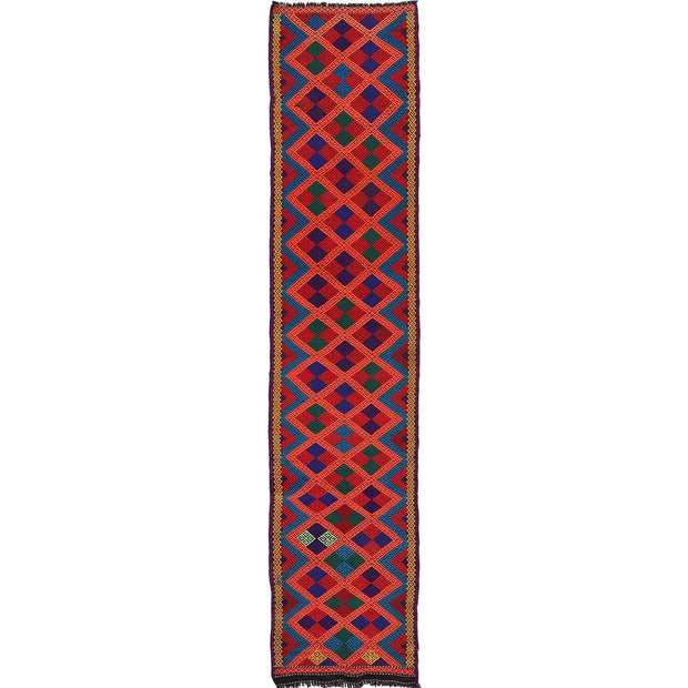 Long Kilim Runner 2' 2" x 11' 0" - No. AL50023