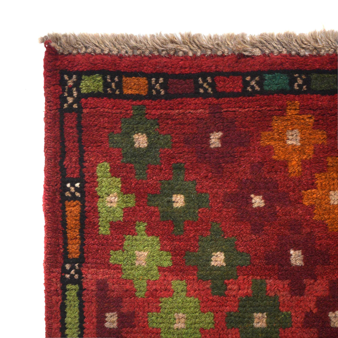 Afghan Baluchi Runner 2' 2" x 6' 6" Hand-Knotted view