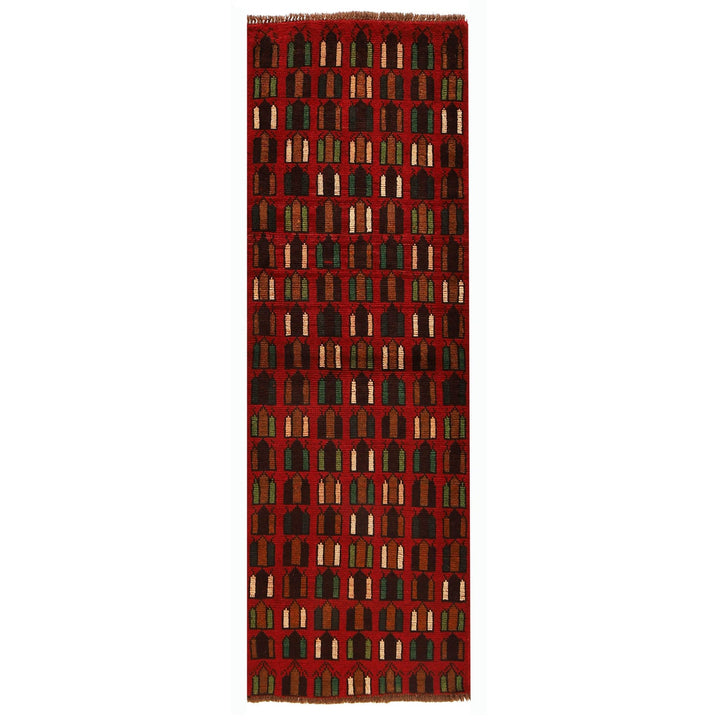 Traditional Handwoven Baluch Runner 2' 4" x 6' 8" - No. AL55810