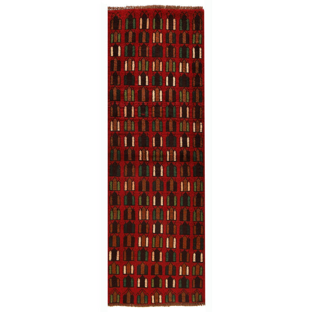 Traditional Handwoven Baluch Runner 2' 4" x 6' 8" - No. AL55810