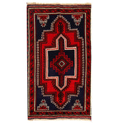 Hand Knotted Baluchi Rug 3' 1" x 5' 1" - No. AL24843
