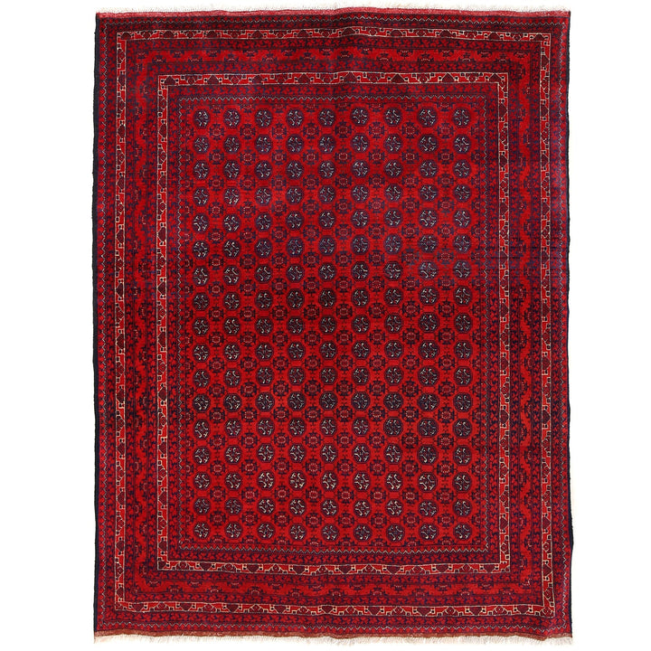 Hand Knotted Khoja Roshnai Carpet 4' 11" x 6' 4" - No. AL48505