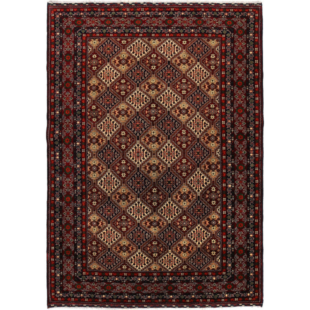Handmade Oriental Area Rug 6' 8" x 9' 8" - No. AL10534