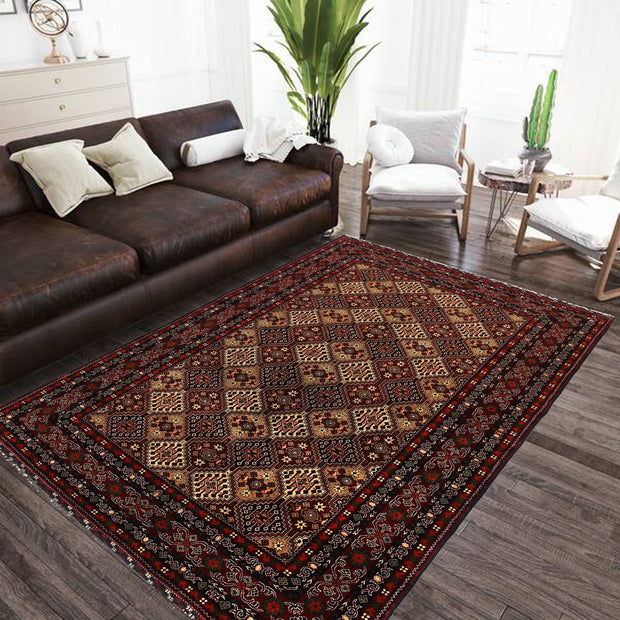 Handmade Oriental Area Rug 6' 8" x 9' 8" - No. AL10534