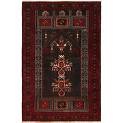 Muslim Prayer Rug 3' 0" x 4' 6" - No. AL40334