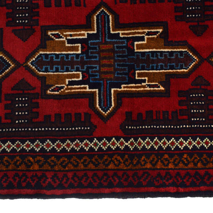 Tribal Baloch Rug 2' 9" x 4' 7" - No. AL32239