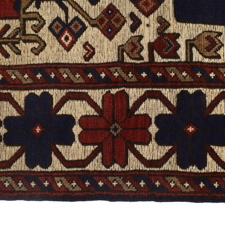 Handmade Barjista Kilim Rug 4' 3" x 6' 1" - No. AL14480