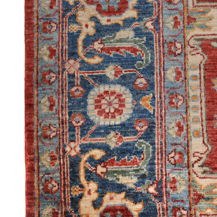 Hand Knotted Heriz Rug 8' 1" x 9' 9" - No. AL67246