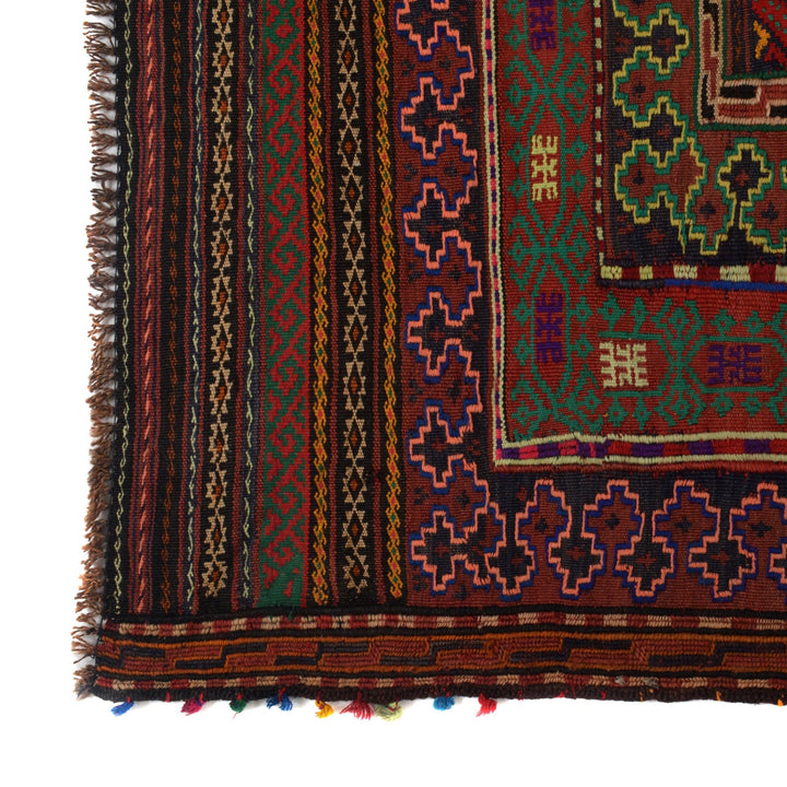 Handmade Flatweave Kilim 4' 4" x 6' 4" - No. AL38096