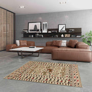 Handmade Soumak Kelim 4' 2" x 5' 11" - No. AL49989