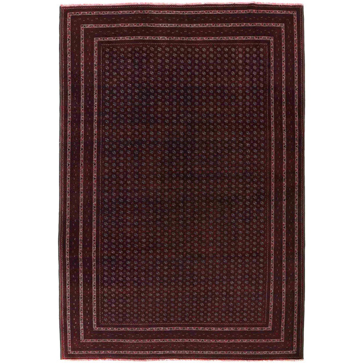 Hand Knotted Khoja Roshnai Carpet 6' 5" x 9' 7" - No. AL96479