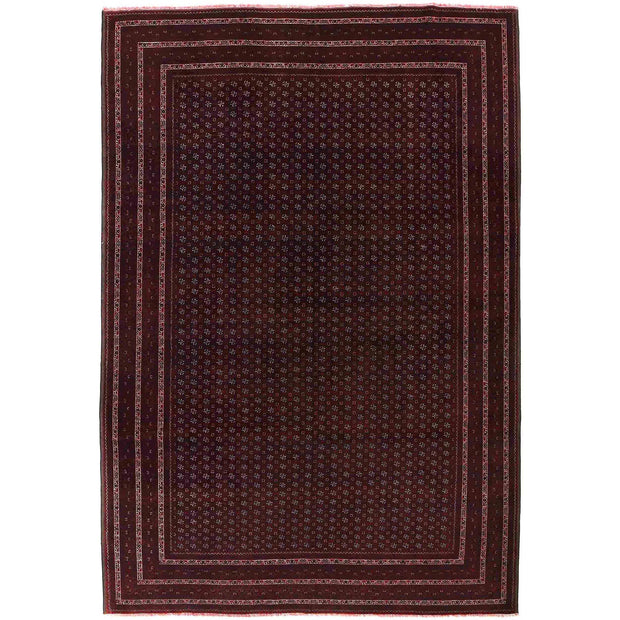 Hand Knotted Khoja Roshnai Carpet 6' 5" x 9' 7" - No. AL96479