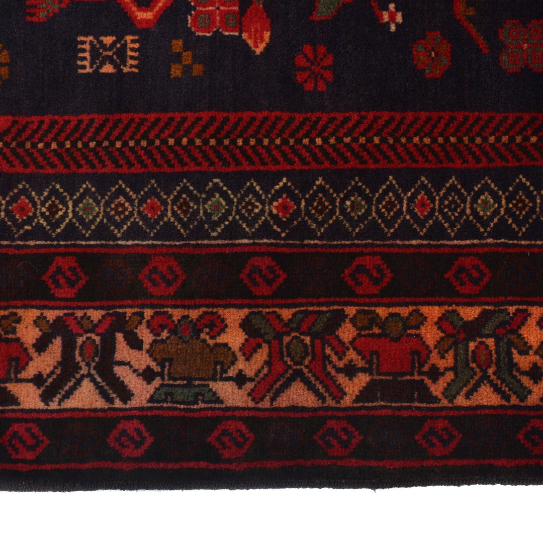 Muslim Prayer Rug 2' 11" x 4' 6" - No. AL13726