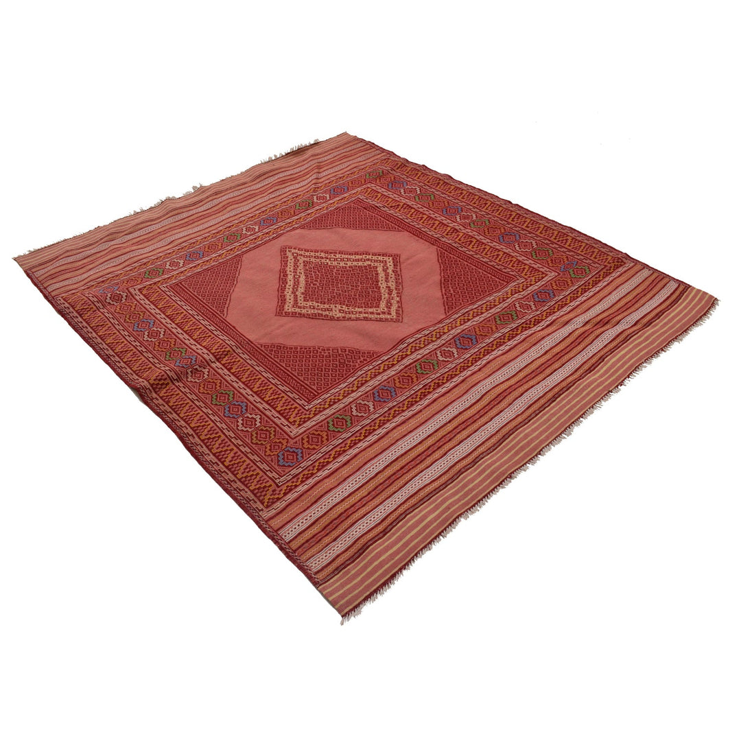 Handmade Flatweave Kilim 4' 11" x 6' 0" - No. AL71967