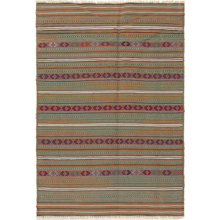 Hand Knotted Laghari Kilim 2' 10" x 4' 6" - No. AL13905