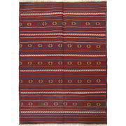 Traditional Flat Weave Kilim 3' 3" x 4' 5" - No. AL91435
