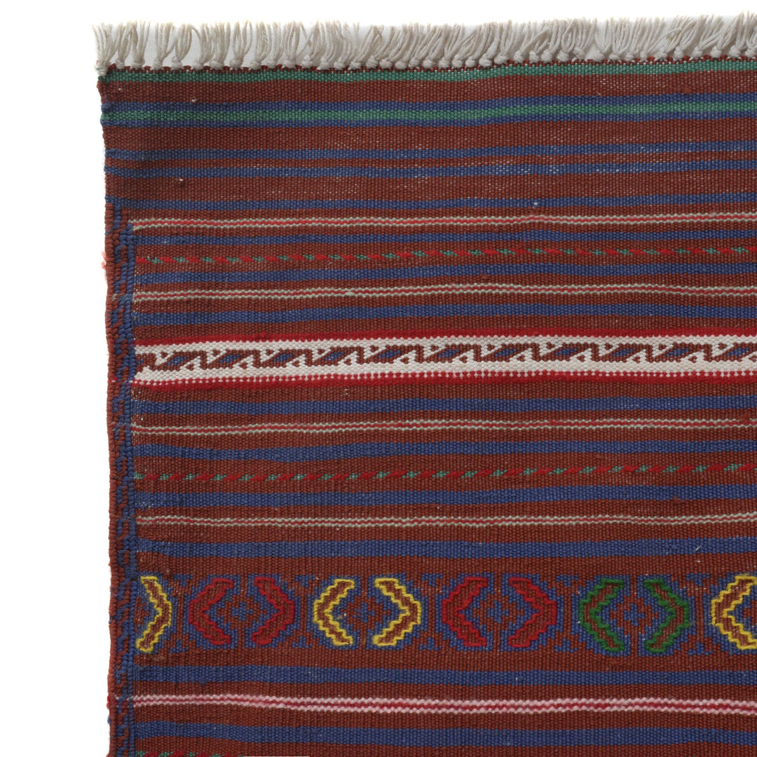 Traditional Flat Weave Kilim 3' 3" x 4' 5" - No. AL91435