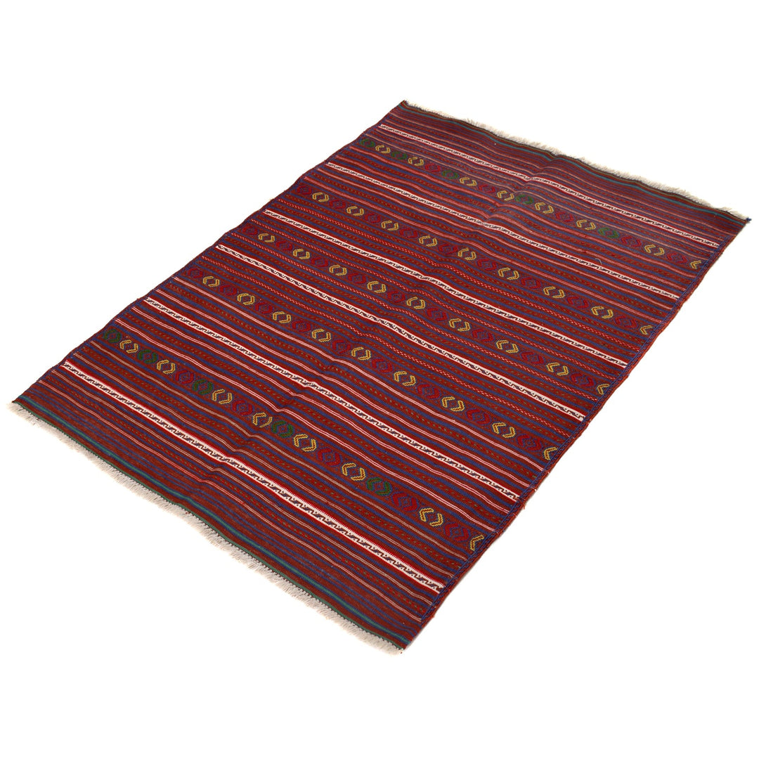 Traditional Flat Weave Kilim 3' 3" x 4' 5" - No. AL91435
