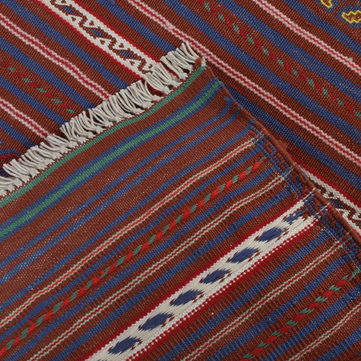 Traditional Flat Weave Kilim 3' 3" x 4' 5" - No. AL91435