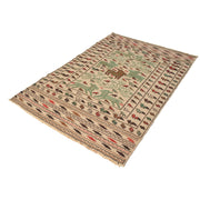 Handmade Soumak Kelim 4' 2" x 6' 2" - No. AL97069