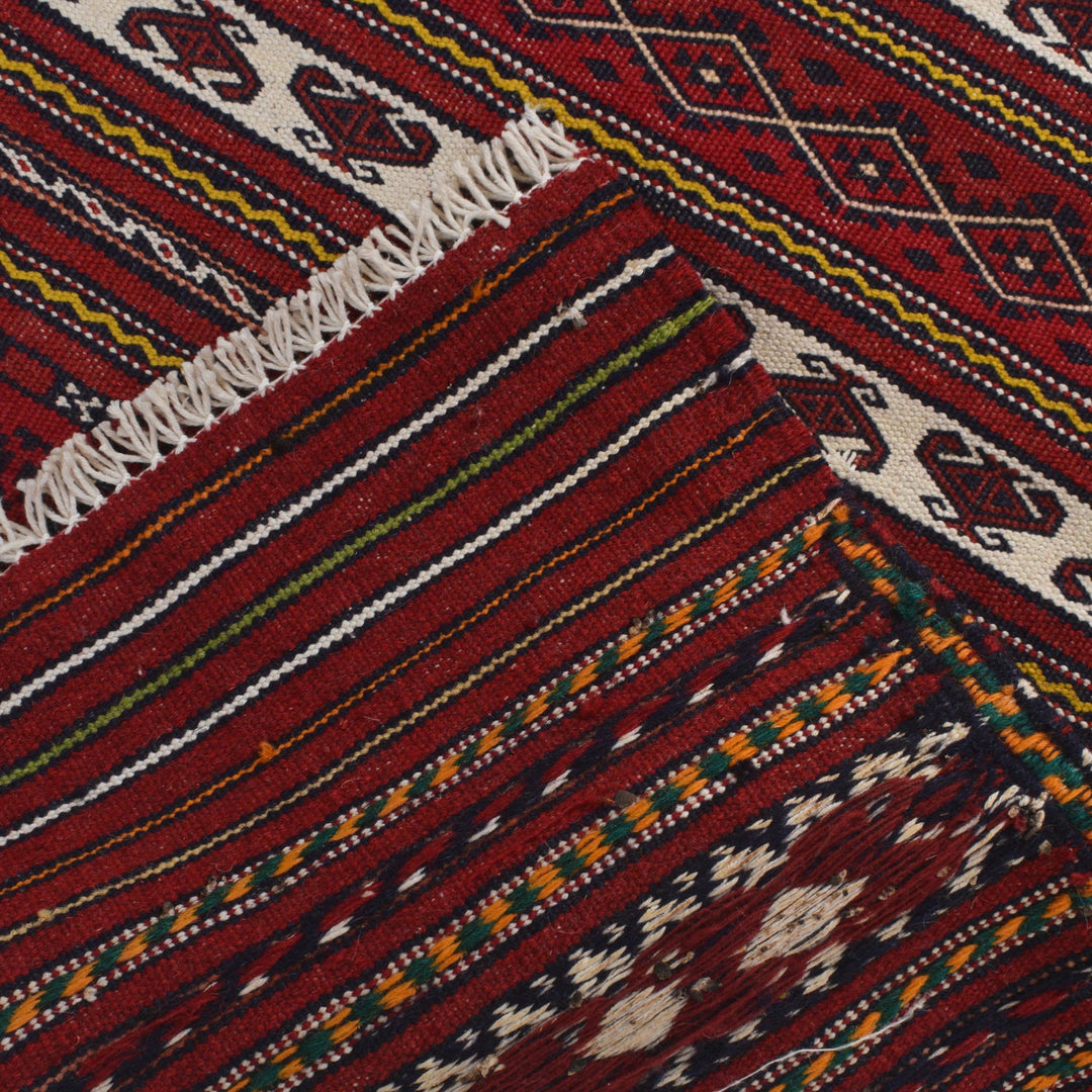 Handmade Flatweave Kilim 2' 3" x 3' 3" - No. AL41343