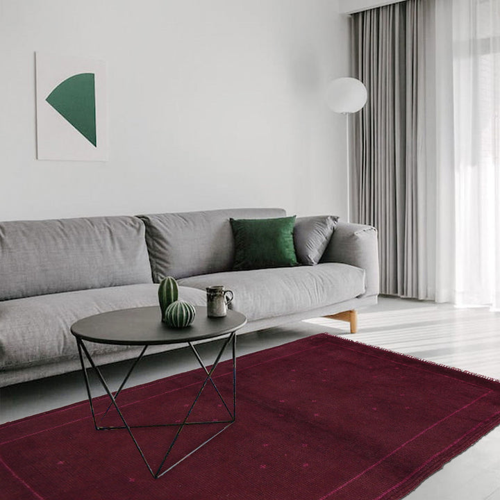 purple Color Overdyed Area Rug 2' 10" x 4' 8" - No. AL52740