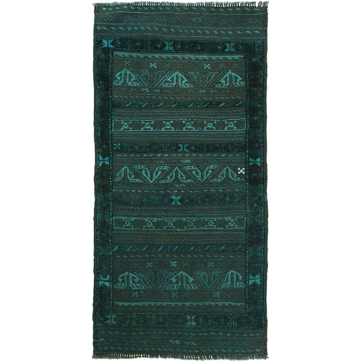 Handmade Overdye Carpet 2' 4" x 4' 11" - No. AL71693