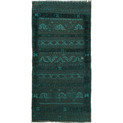 Handmade Overdye Carpet 2' 4" x 4' 11" - No. AL71693