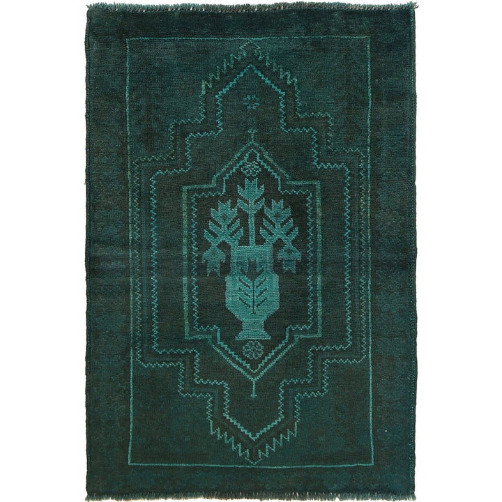 Handmade Overdye Carpet 2' 9" x 4' 4" - No. AL57436