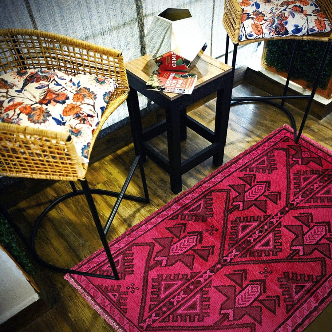 Pink Color Overdyed 2' 11" x 4' 10" - No. AL40256