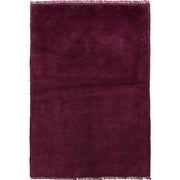 Overdyed Wool Carpet 2' 10" x 4' 4" - No. AL17981