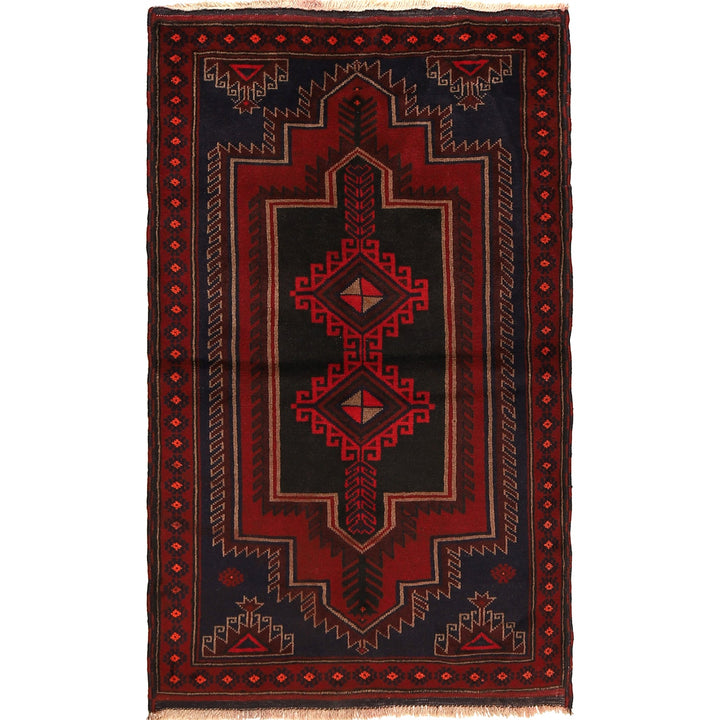 Baluch Small Size Rug 2' 11" x 4' 10" - No. AL21125