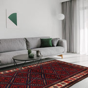 Traditional Baloch Rug 2' 11" x 4' 8" - No. AL85611