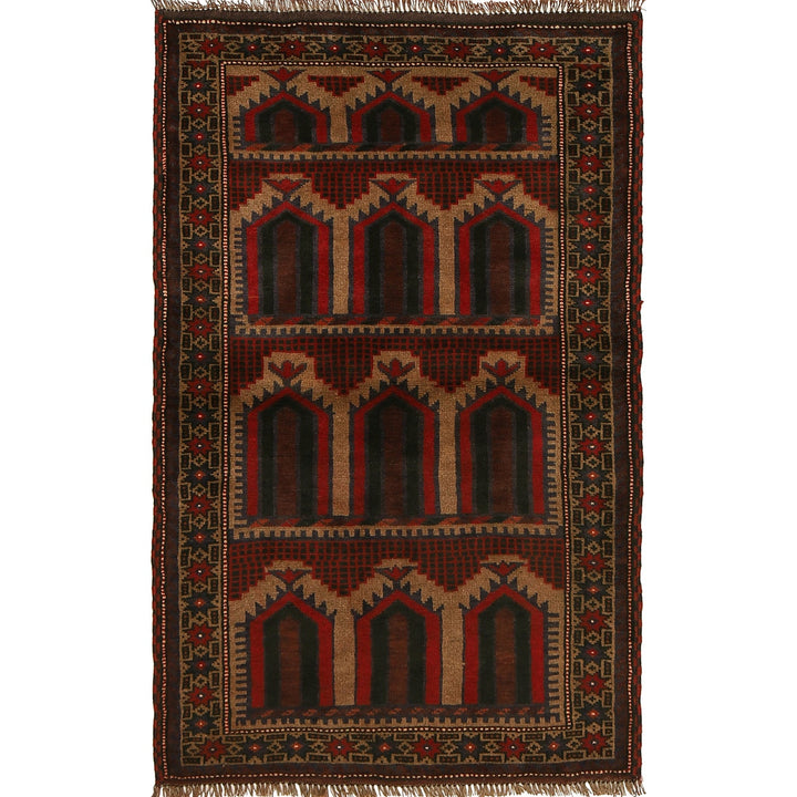 Islamic Prayer Carpet 3' 0" x 4' 7" - No. AL30710