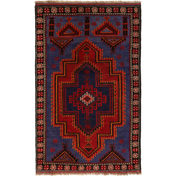 Traditional Baloch Rug 2' 10" x 4' 8" - No. AL97315