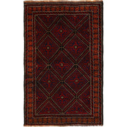 Traditional Baloch Rug 2' 11" x 4' 2" - No. AL43377