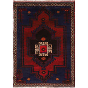 Traditional Baloch Rug 2' 12" x 4' 4" - No. AL58509