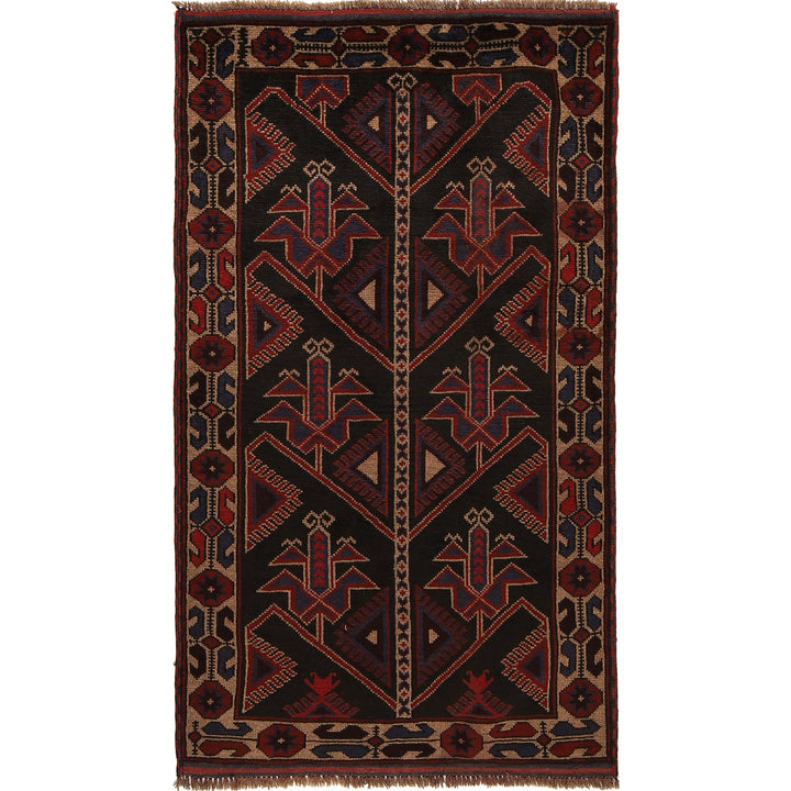 Traditional Baloch Rug 2' 9" x 4' 10" - No. AL69251
