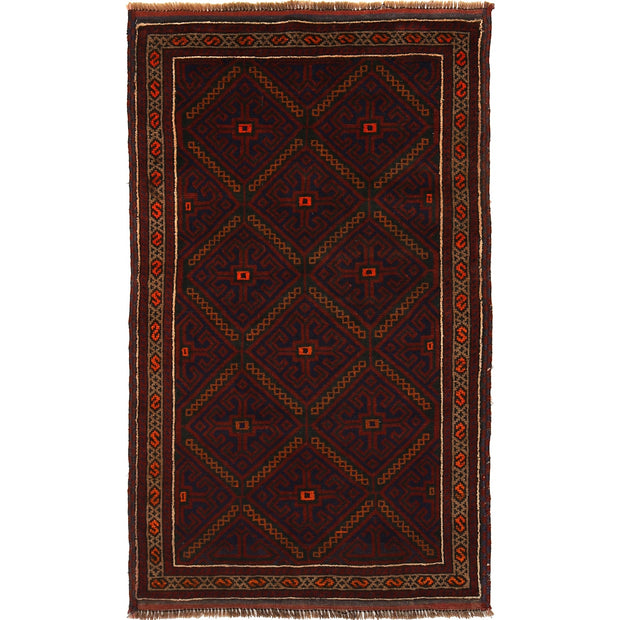 Traditional Baloch Rug 2' 11" x 4' 11" - No. AL61778