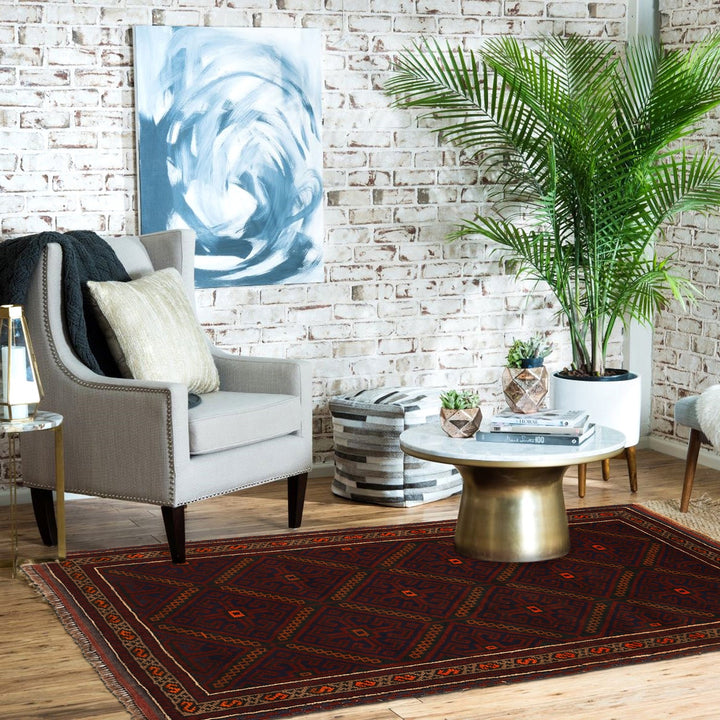 Traditional Baloch Rug 2' 11" x 4' 11" - No. AL61778