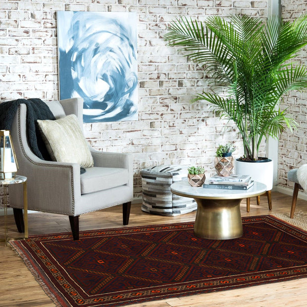 Traditional Baloch Rug 2' 11" x 4' 11" - No. AL61778