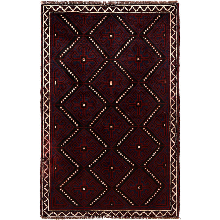 Traditional Baloch Rug 3' 0" x 4' 10" - No. AL47944
