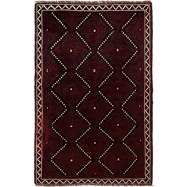 Traditional Baloch Rug 3' 0" x 4' 10" - No. AL47944