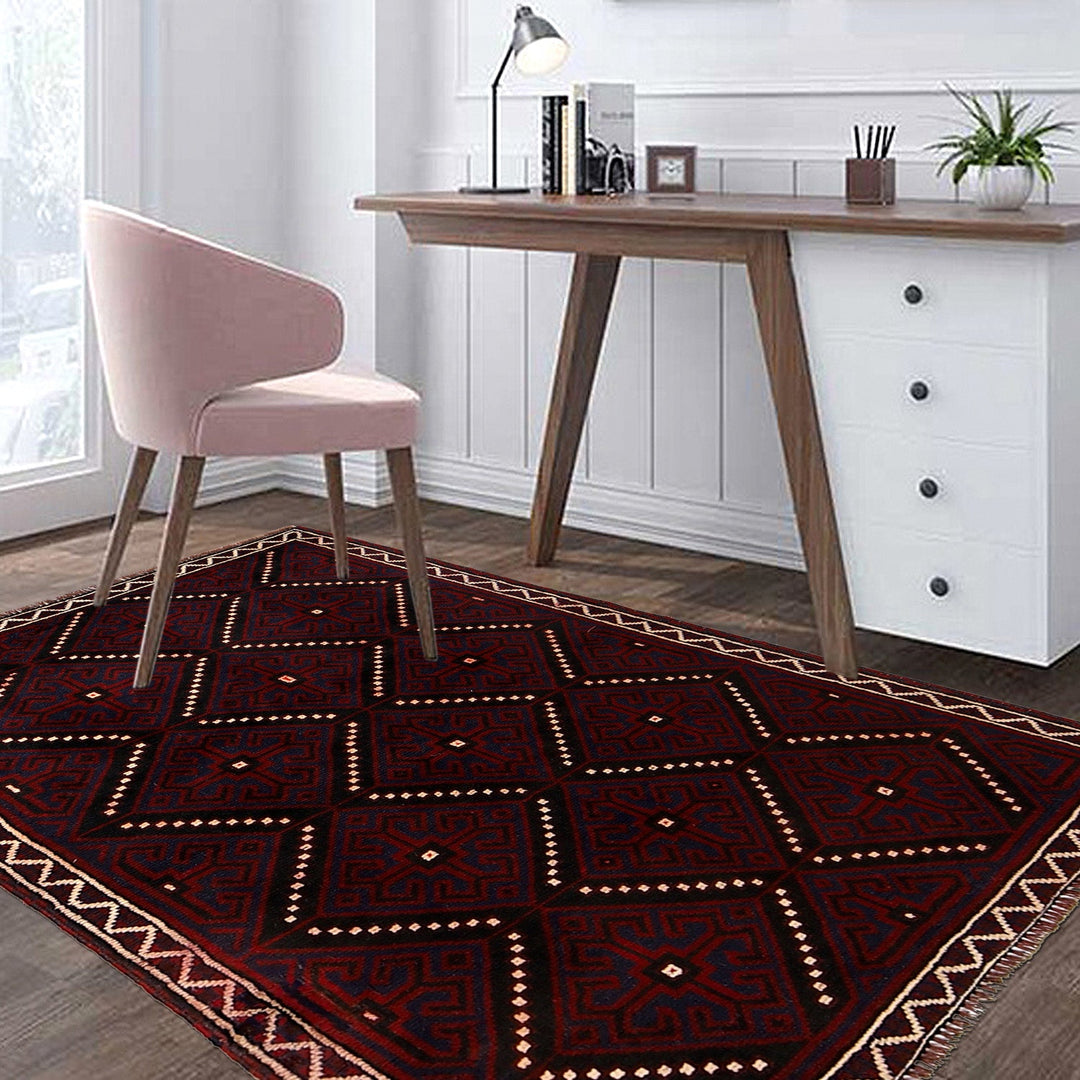 Traditional Baloch Rug 3' 0" x 4' 10" - No. AL47944