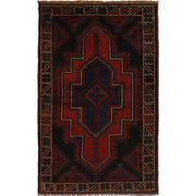 Traditional Baloch Rug 2' 10" x 4' 9" - No. AL76108