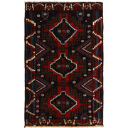 Traditional Baloch Rug 2' 10" x 4' 8" - No. AL50299